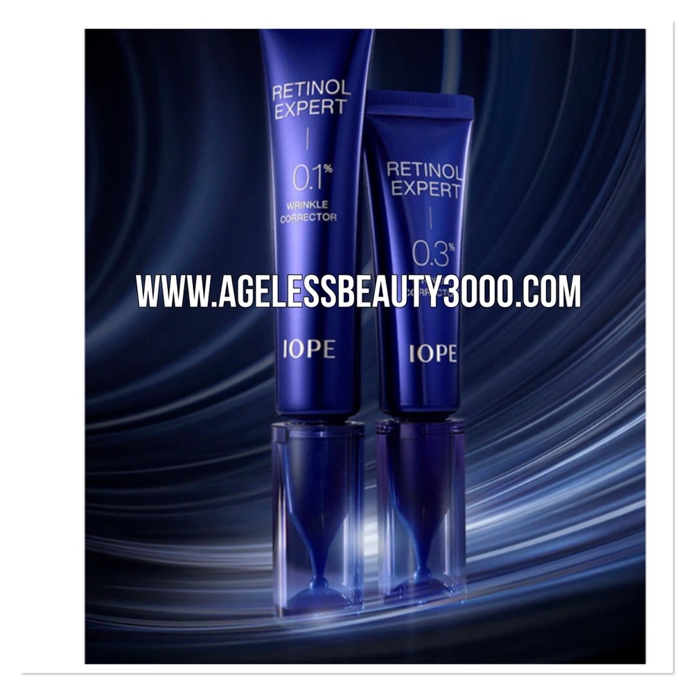 IOPE Retinol Expert 0.1% Wrinkle Corrector www.agelessbeauty3000.com